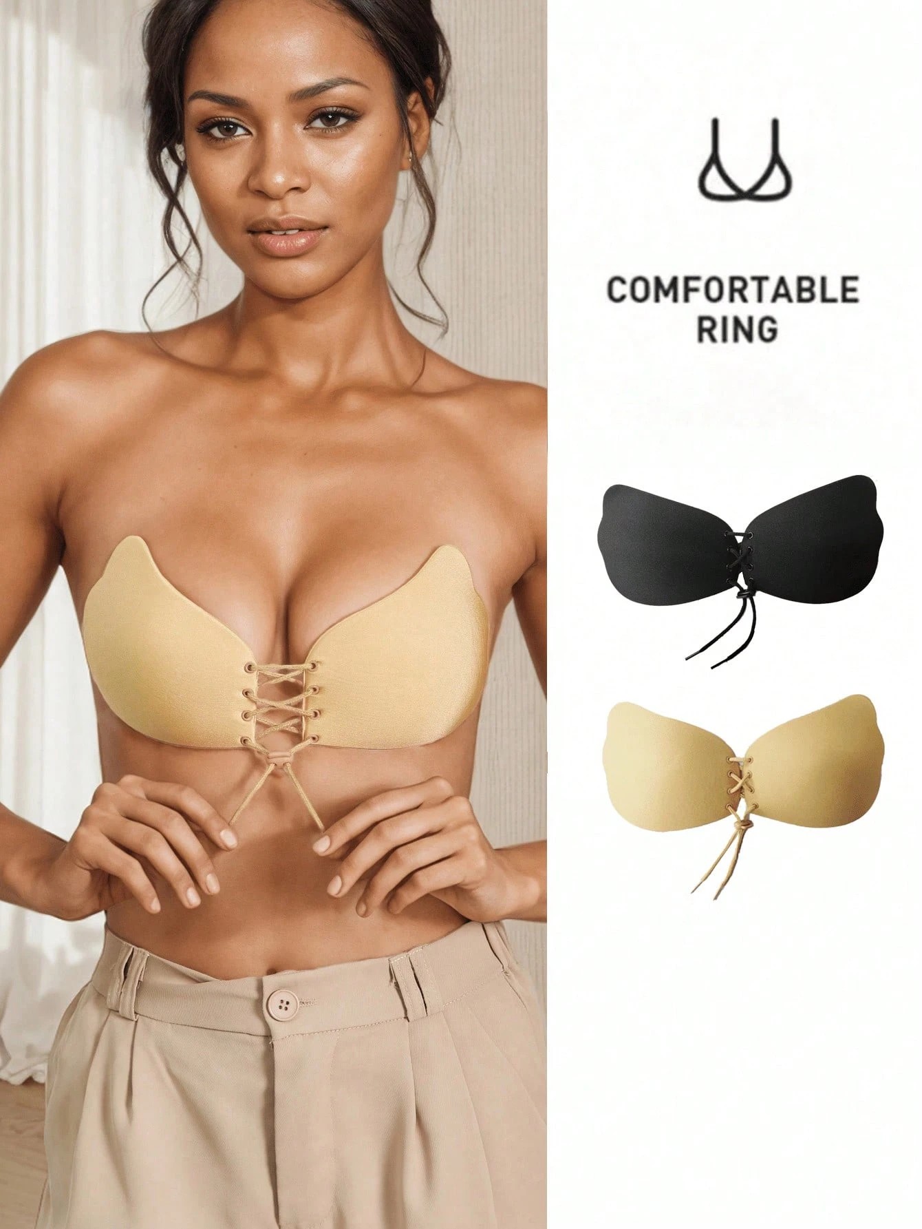 1 Adet Yapışkan Sütyen, Sırtı  - Strapless Bra Backless incelemesi ve fiyatı