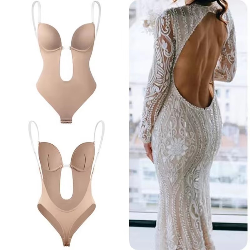 Kaymaz Yapışkanlı Sırtı Açık V - Push Up Bra Padded incelemesi ve fiyatı